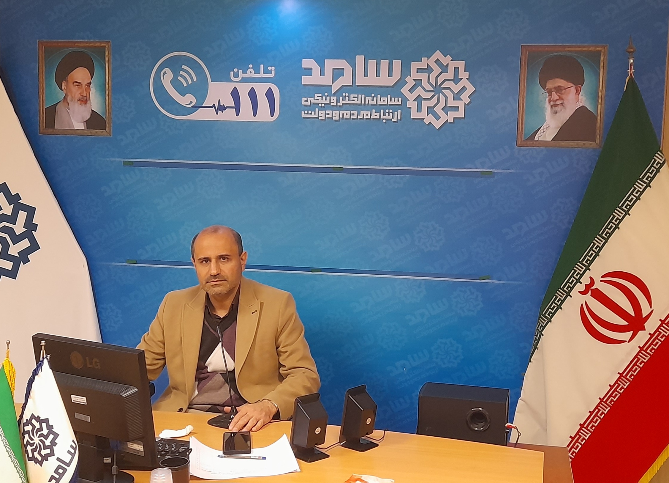 پاسخگویی مدیر کل دفتر فنی استانداری مرکزی به درخواست‌های مردمی سامانه سامد