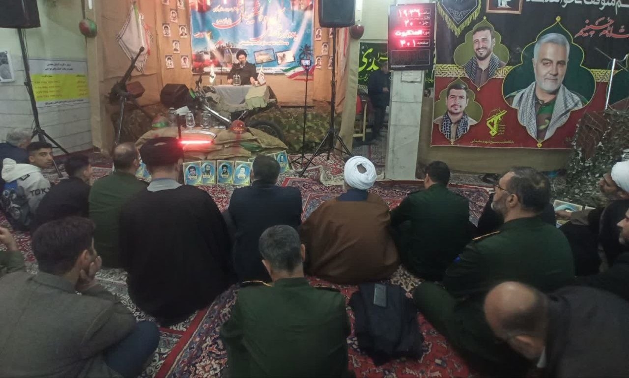 پنجمین سالگرد شهادت حاج قاسم سلیمانی و یادواره شهدای محدوده امامزادگان فضل و یحیی(ع) برگزار شد.