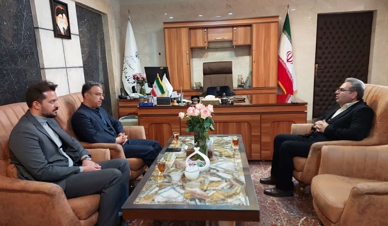 دیدار مدیرکل منابع طبیعی  و آبخیزداری استان مرکزی با سرپرست فرمانداری شهرستان محلات