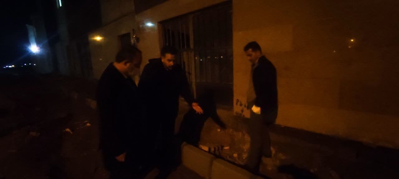 بازدید شبانه فرماندار از وضعیت خیابان و کوچه های مسکن مهر پرندک