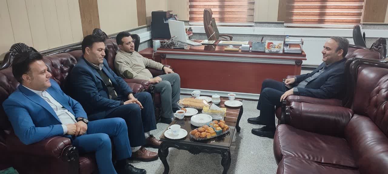 دیدار رئیس اداره فرهنگ و ارشاد با فرماندار