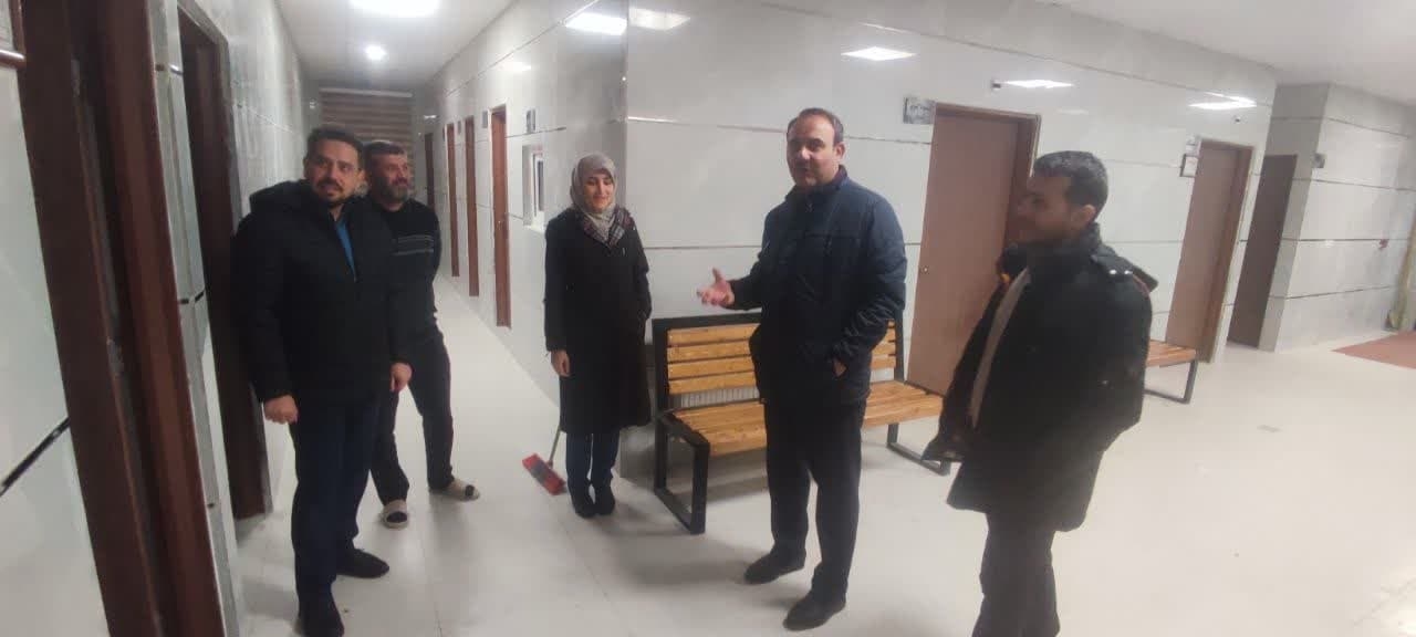 بازدید فرماندار از مرکز بهداشت رازقان