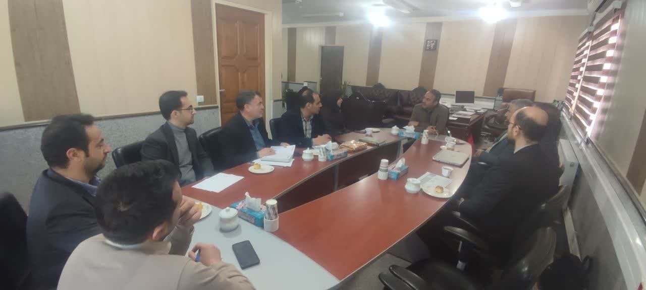 دیدار رئیس شبکه بهداشت،اورژانس و ریاست امام رضا با فرماندار