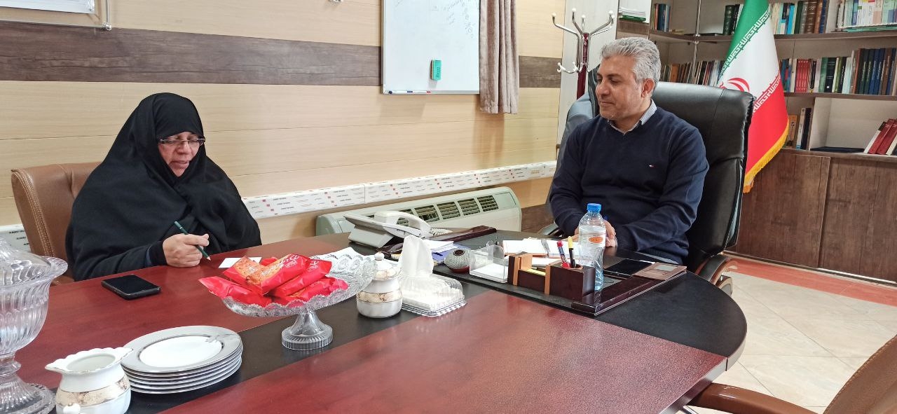 دیدار مدیر کل امور بانوان و خانواده با سرپرست معاونت هماهنگی امور عمرانی