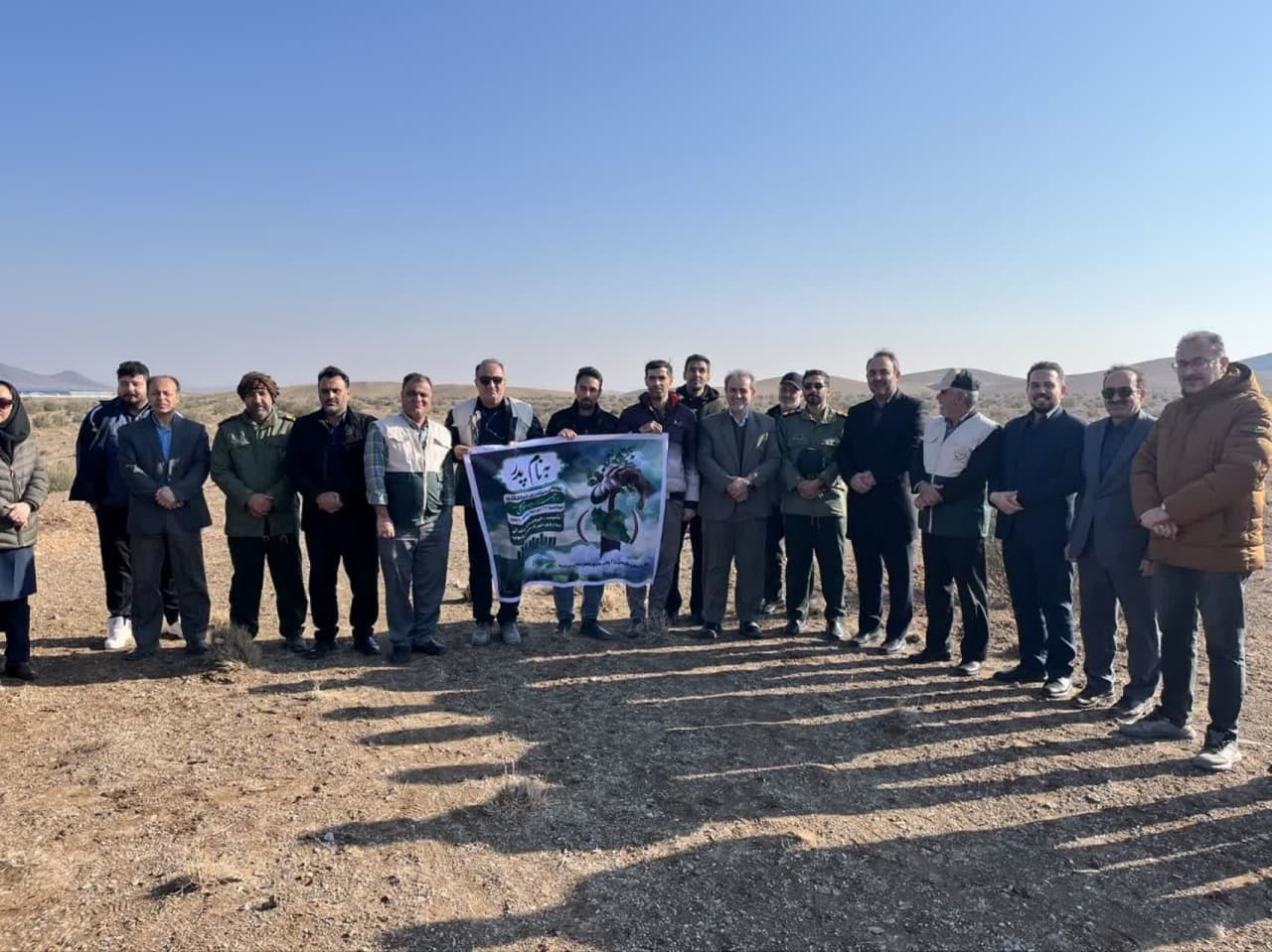 پویش سراسری درختکاری "به نام پدر" در شهرستان زرندیه