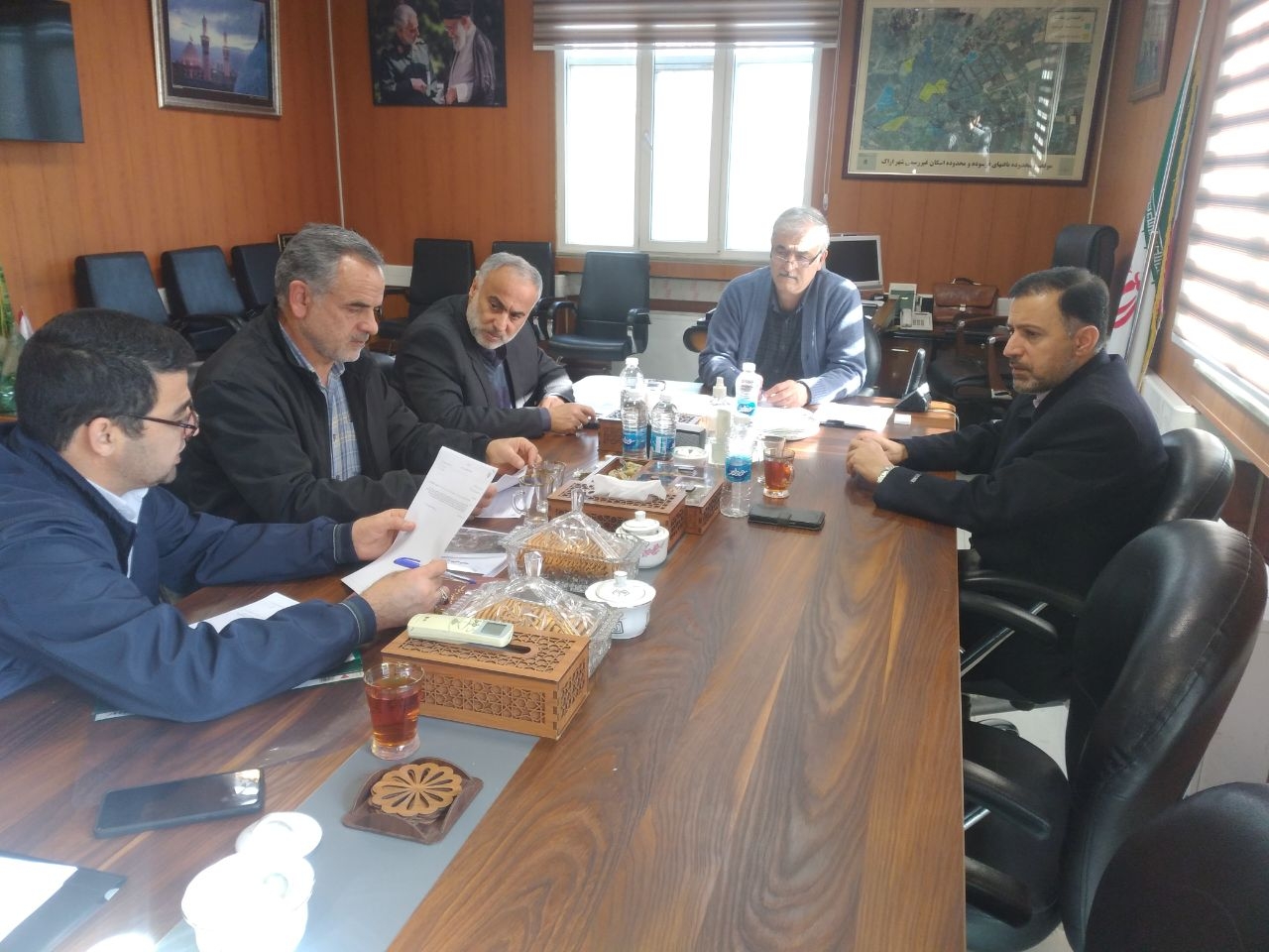 هیات تطبیق مصوبات شوراهای اسلامی شهرهای شهرستان اراک برگزار گردید