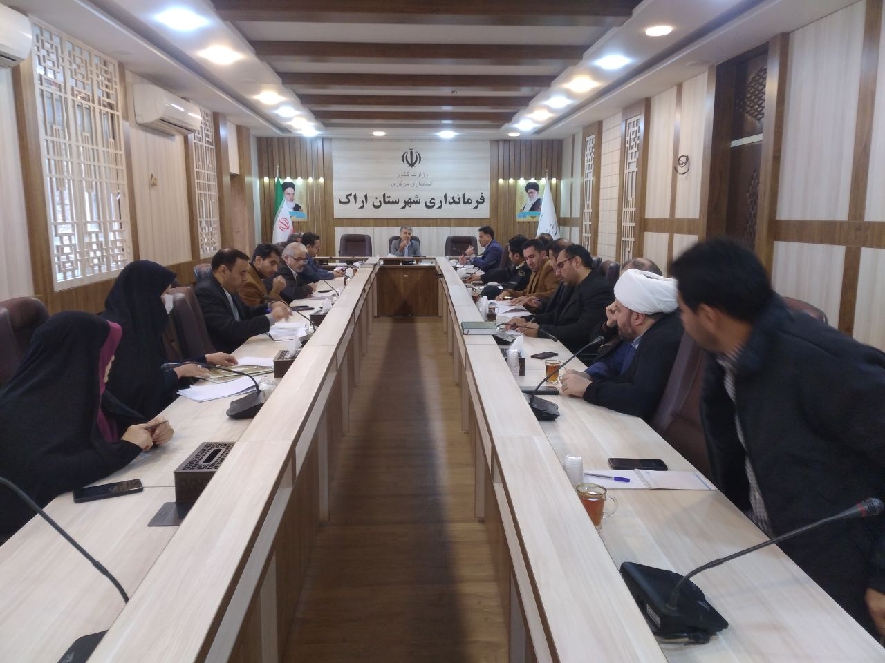 جلسه شورای اجتماعی شهرستان مشترک با جلسه کارگروه اجتماعی برگزار گردید