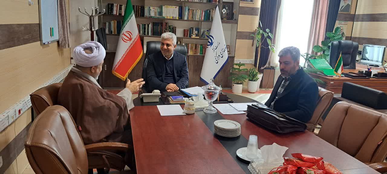 دیدار مدیر کل اوقاف و امور خیریه با سرپرست معاونت هماهنگی امور عمرانی
