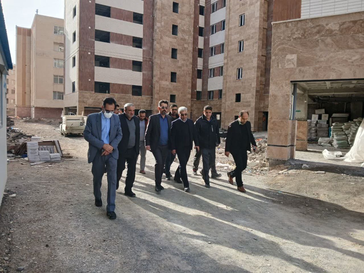 بازدید از پژوره مسکن ملی شهرستان خمین