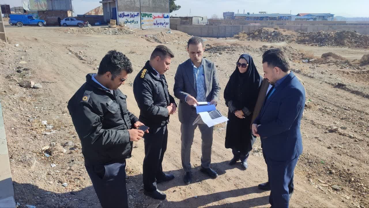 بازدید از معابر شهر زاویه در راستای بررسی و رفع مسائل و مشکلات ترافیکی شهر