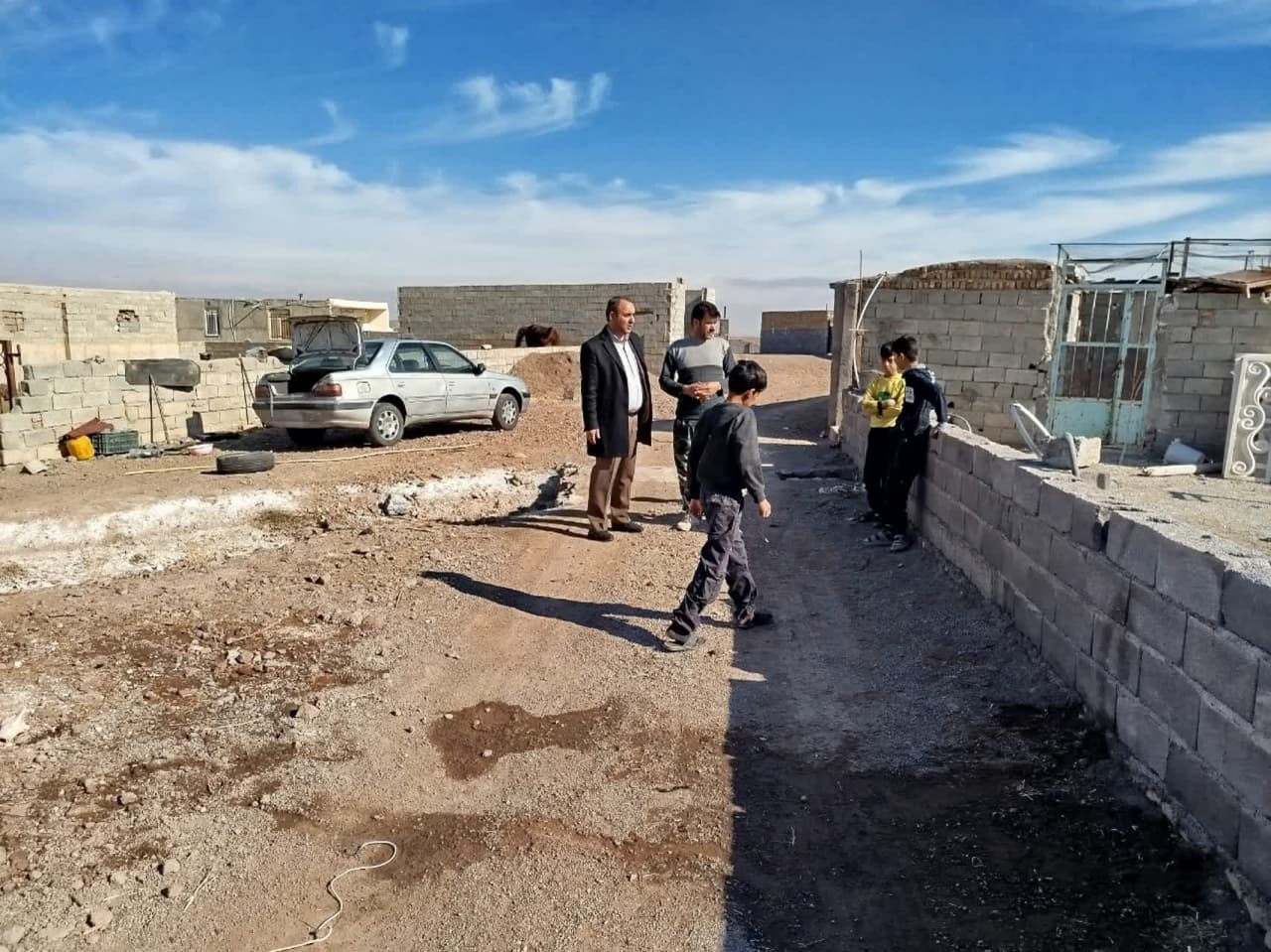 بازدید از روستای عشایری خرم آباد لقو