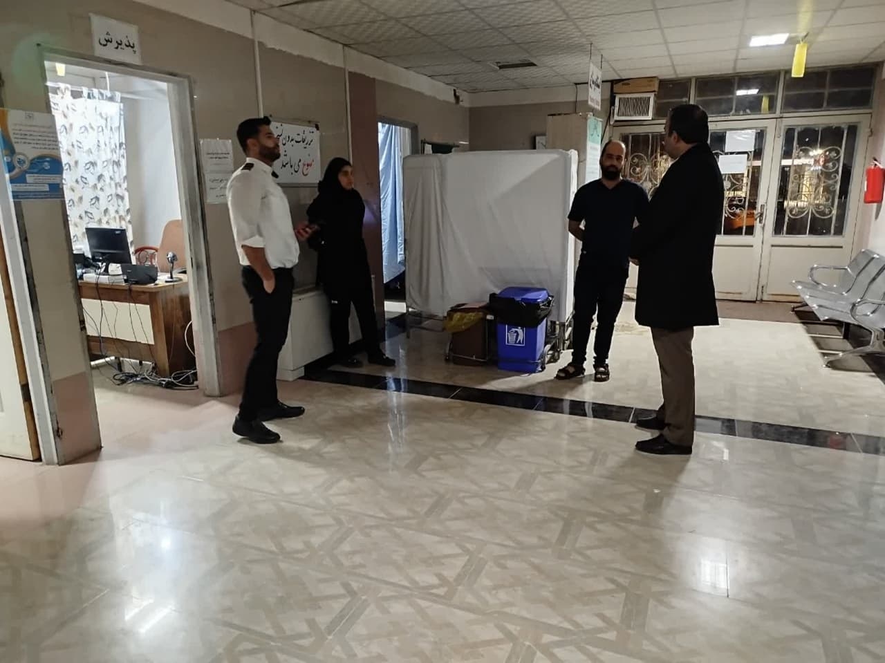 بازدید از مرکز بهداشتی درمانی شهدای آسیابک