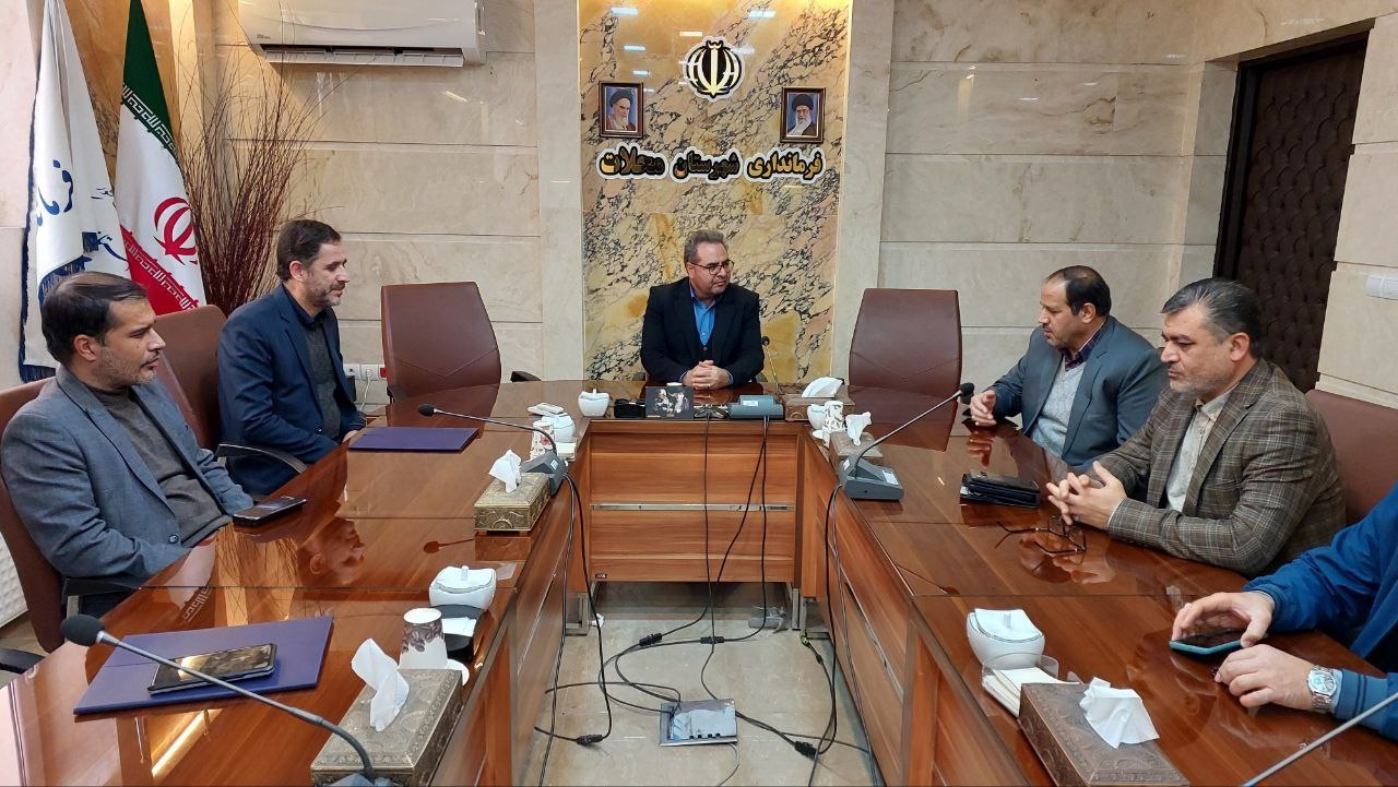 دیدار مدیرکل فرهنگ و ارشاد اسلامی استان مرکزی با سرپرست فرمانداری شهرستان محلات