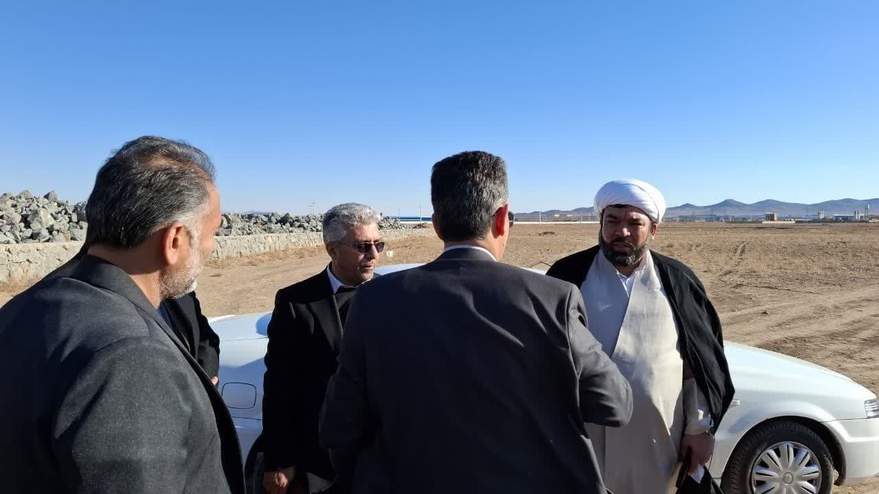 بازدید  از وضعیت زمین الحاقی طرح نهضت ملی مسکن مامونیه