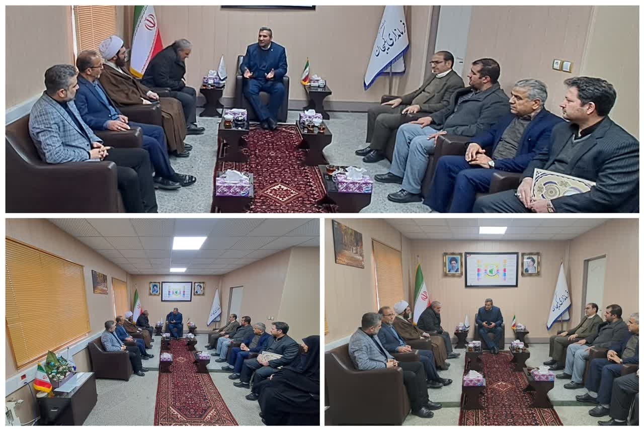 دیدارمدیرکل بنیاد مسکن انقلاب اسلامی استان به اتفاق مدیرکل بنیاد شهید و امور ایثارگران استان