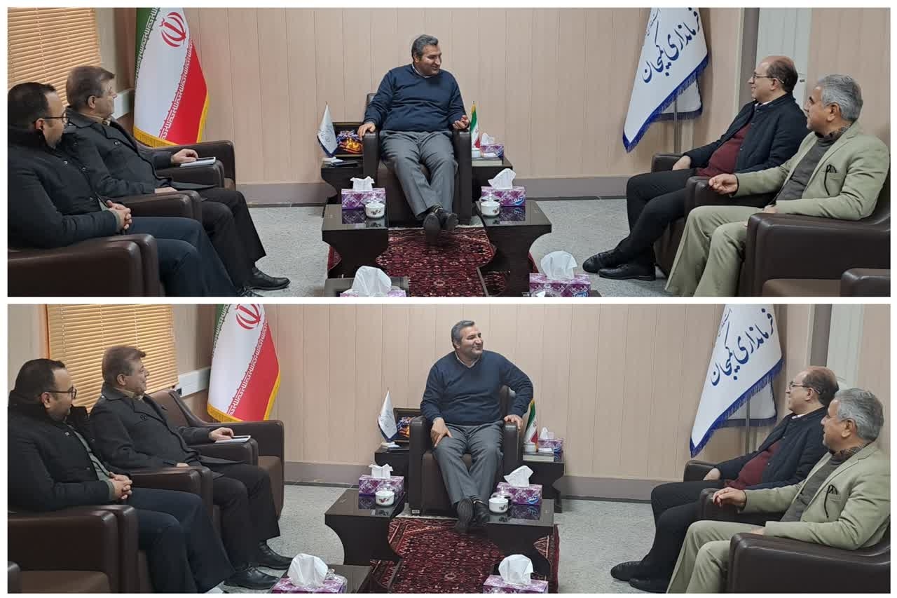 دیدار دکتر جواهری معاونت بهداشت و درمان دانشگاه علوم پزشکی استان مرکزی با سرپرست فرمانداری شهرستان کمیجان