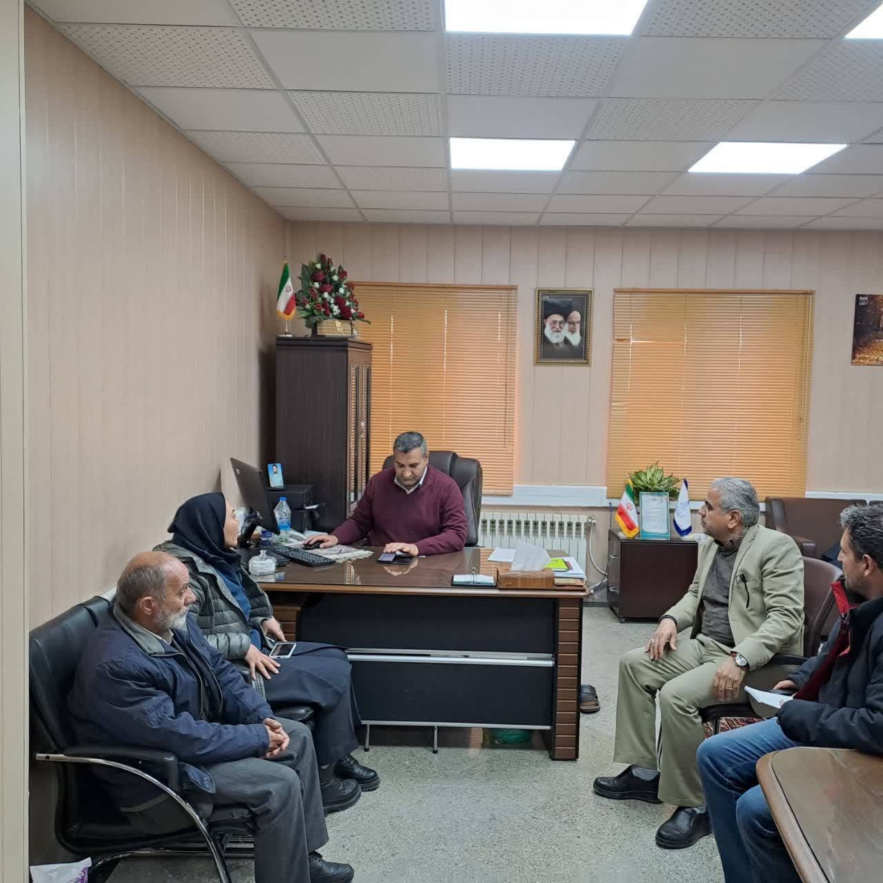 جلسه بررسی مشکلات روستای وفس