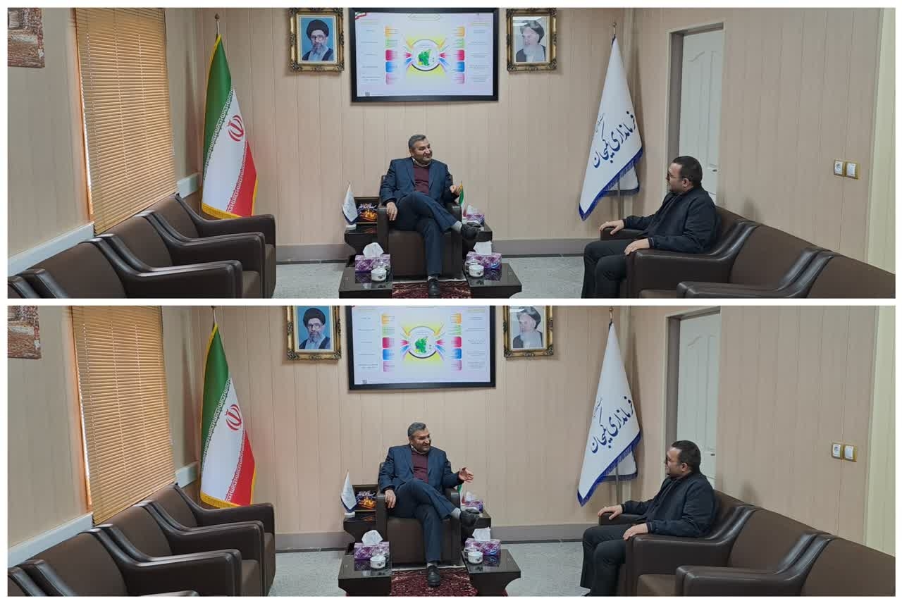 دیدار رئیس جهاد دانشگاهی استان باسرپرست فرمانداری شهرستان کمیجان