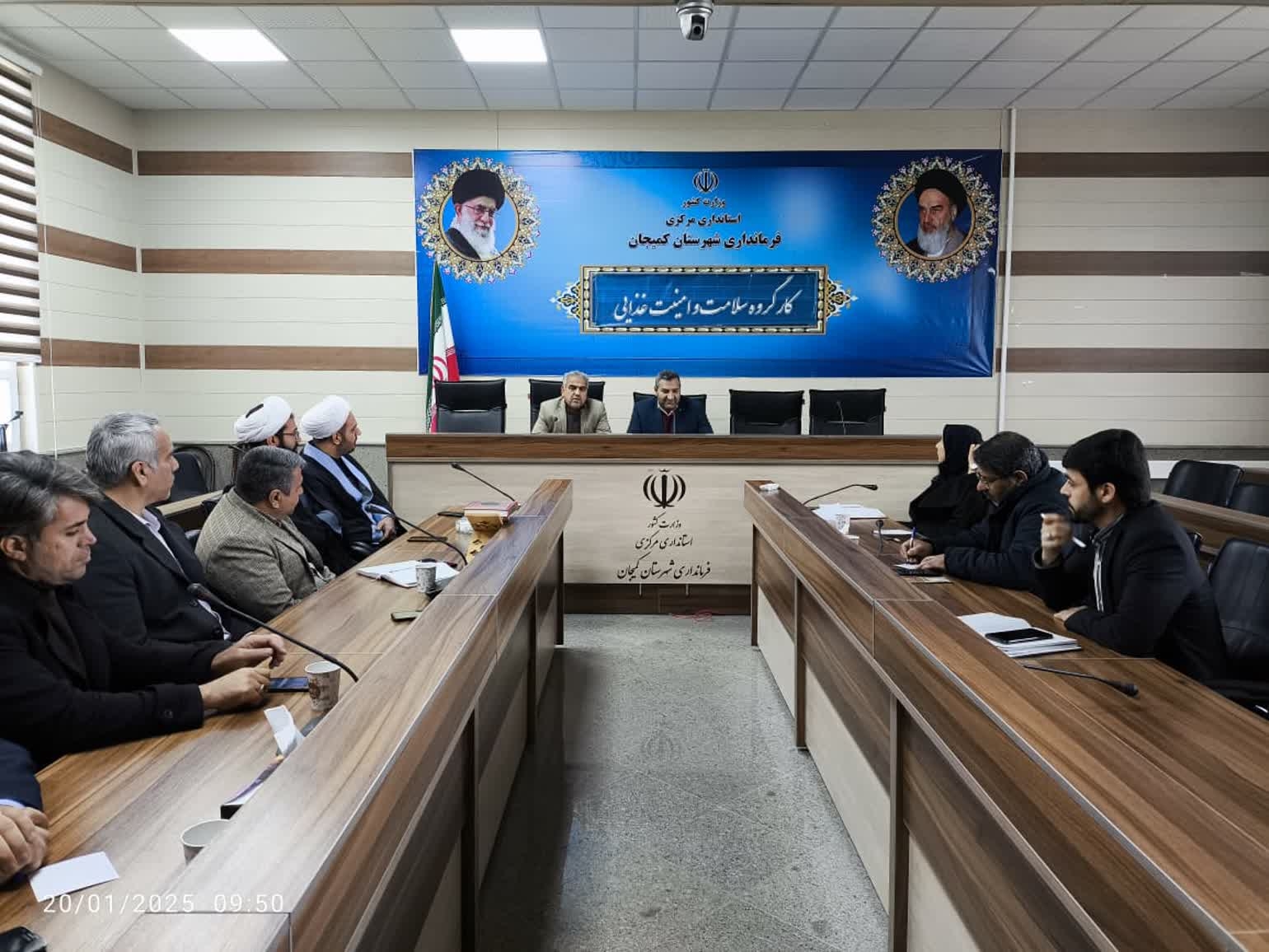 جلسه کارگروه سلامت و امنیت غذایی شهرستان برگزار شد