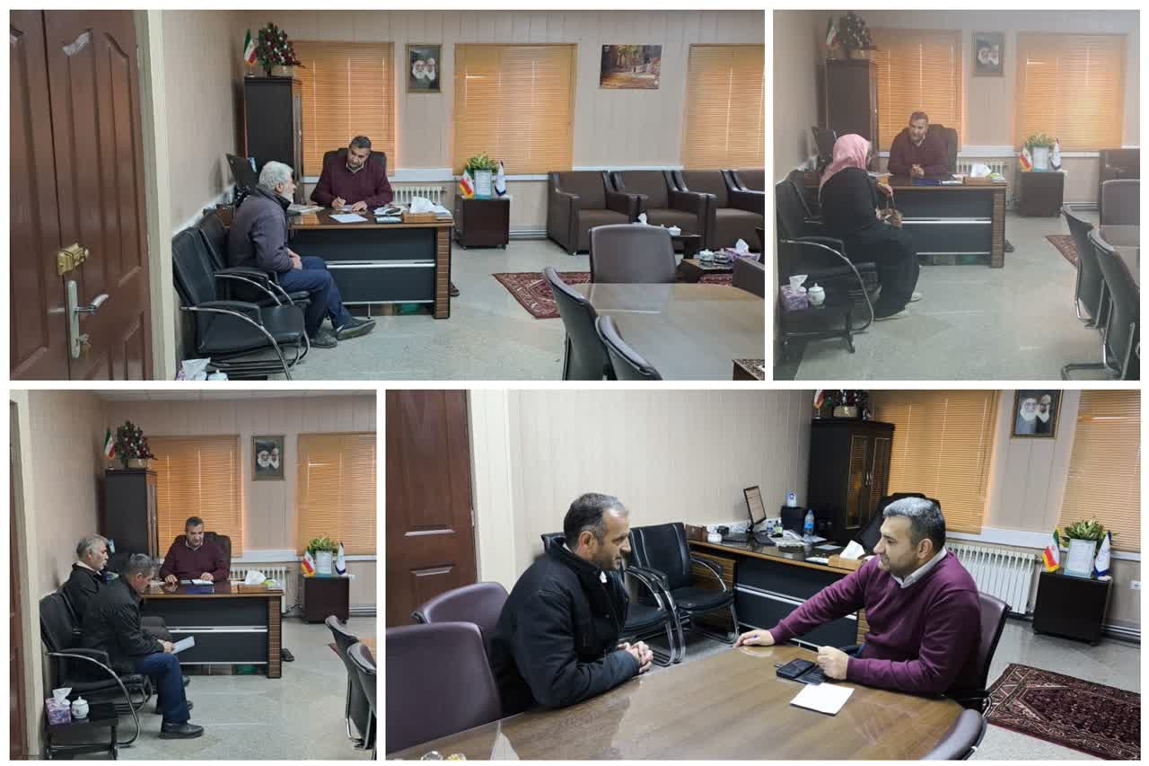 ملاقات مردمی سرپرست فرمانداری شهرستان کمیجان