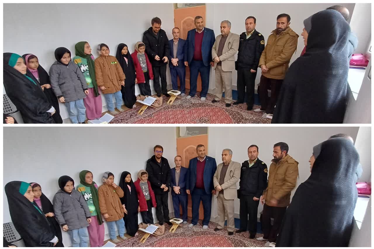 بازدید  از کلاس های آموزش قرآن  در دهگردشی روستای چهرقان