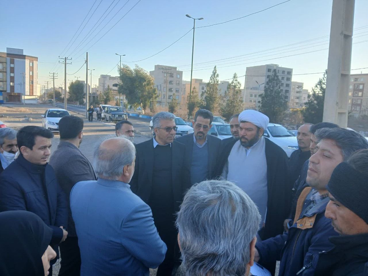 بازدید از مسکن ملی شهر پرندک