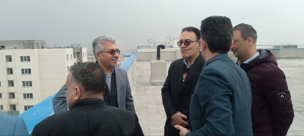 بازدید از واحد های آماده تحویل مسکن ملی در شهر اراک