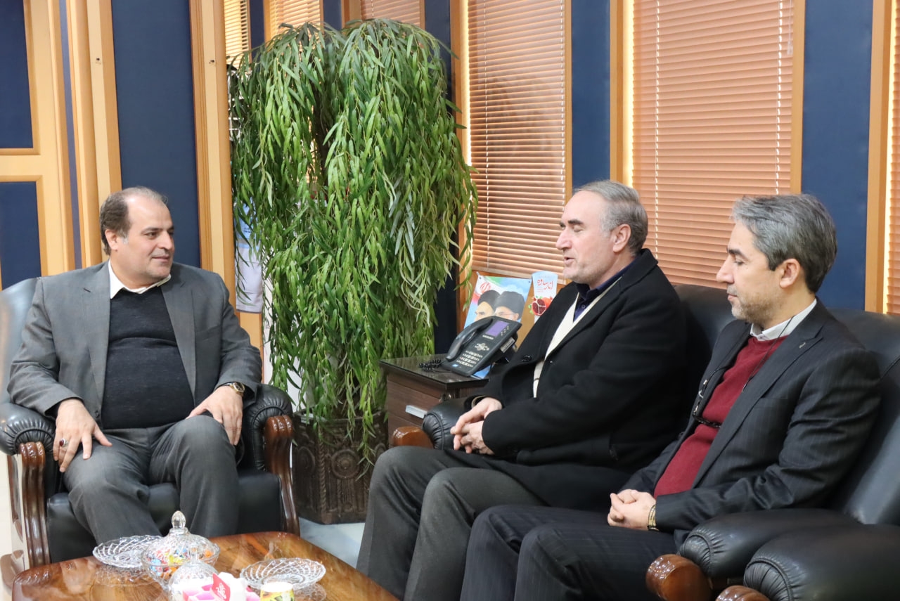 دیدار مدیرکل فنی و حرفه ای استان با فرماندار ویژه شهرستان ساوه