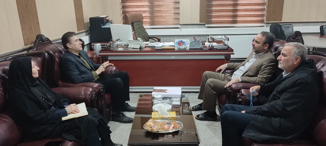 دیدار آقای نظامی مدیرکل امور عشایری استان مرکزی با فرماندار