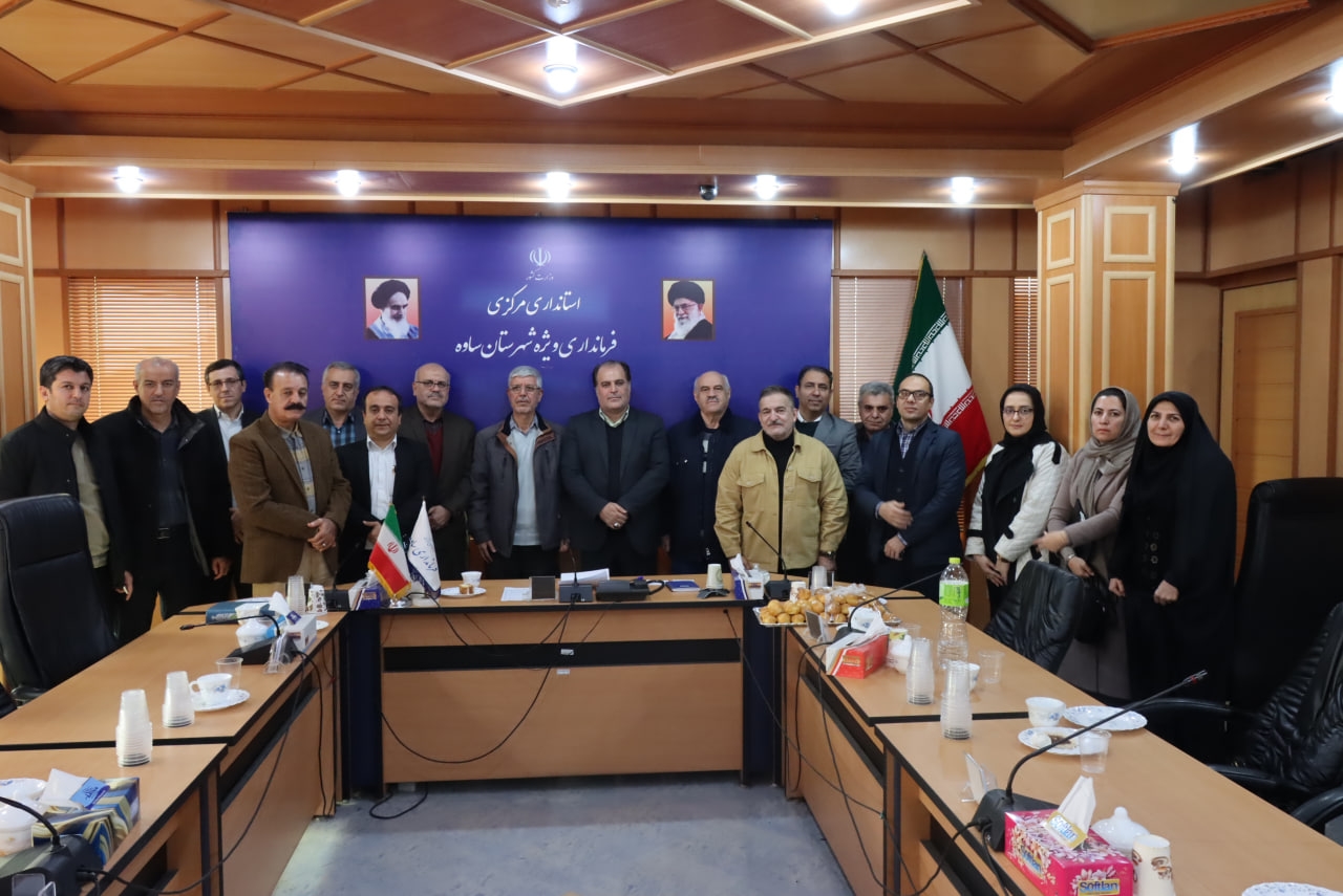 دیدار جمعی از مهندسین نظام مهندسی با فرماندار ویژه ساوه