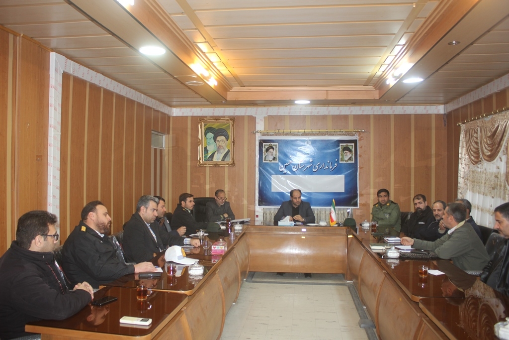 آخرین جلسه هماهنگی گرامیداشت دهه مبارک فجر شهرستان خمین برگزار شد