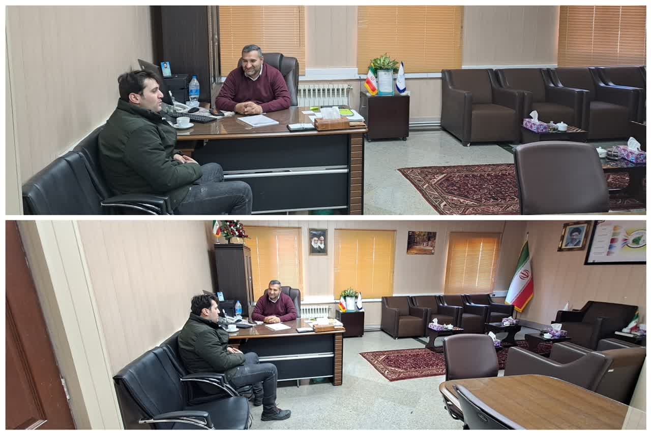 دیداررئیس فنی و حرفه ای شهرستان با سرپرست فرمانداری شهرستان کمیجان