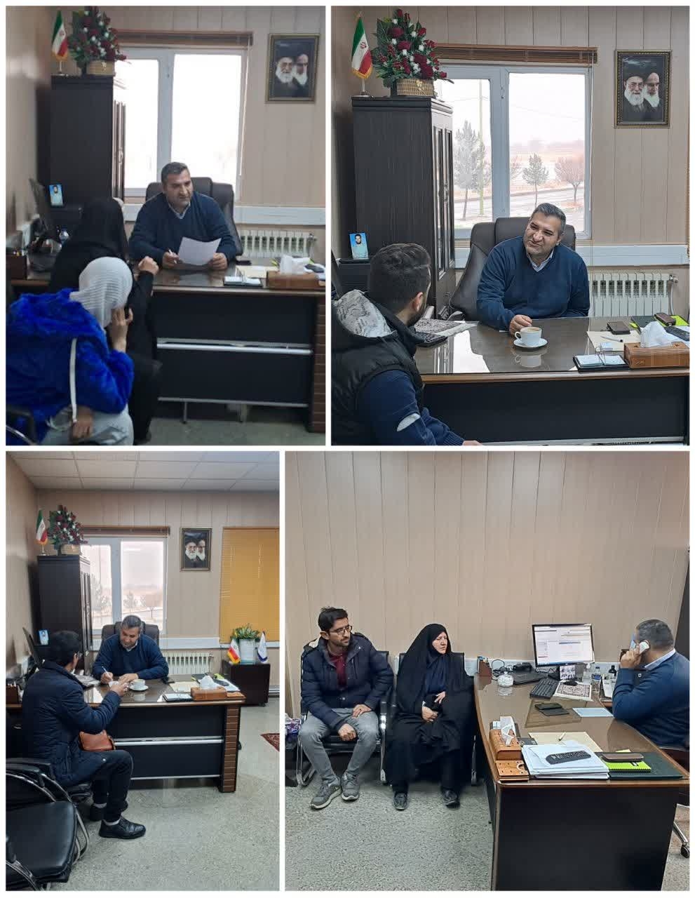 ملاقات عمومی فرماندار شهرستان کمیجان  با شهروندان