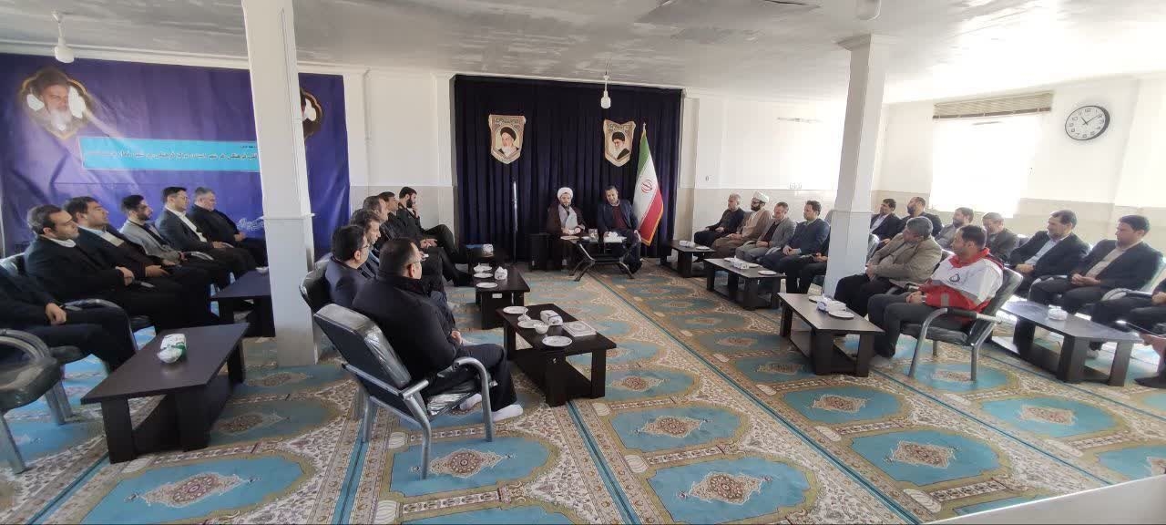 شورای اداری شهرستان در محل بیت امام جمعه شهرستان