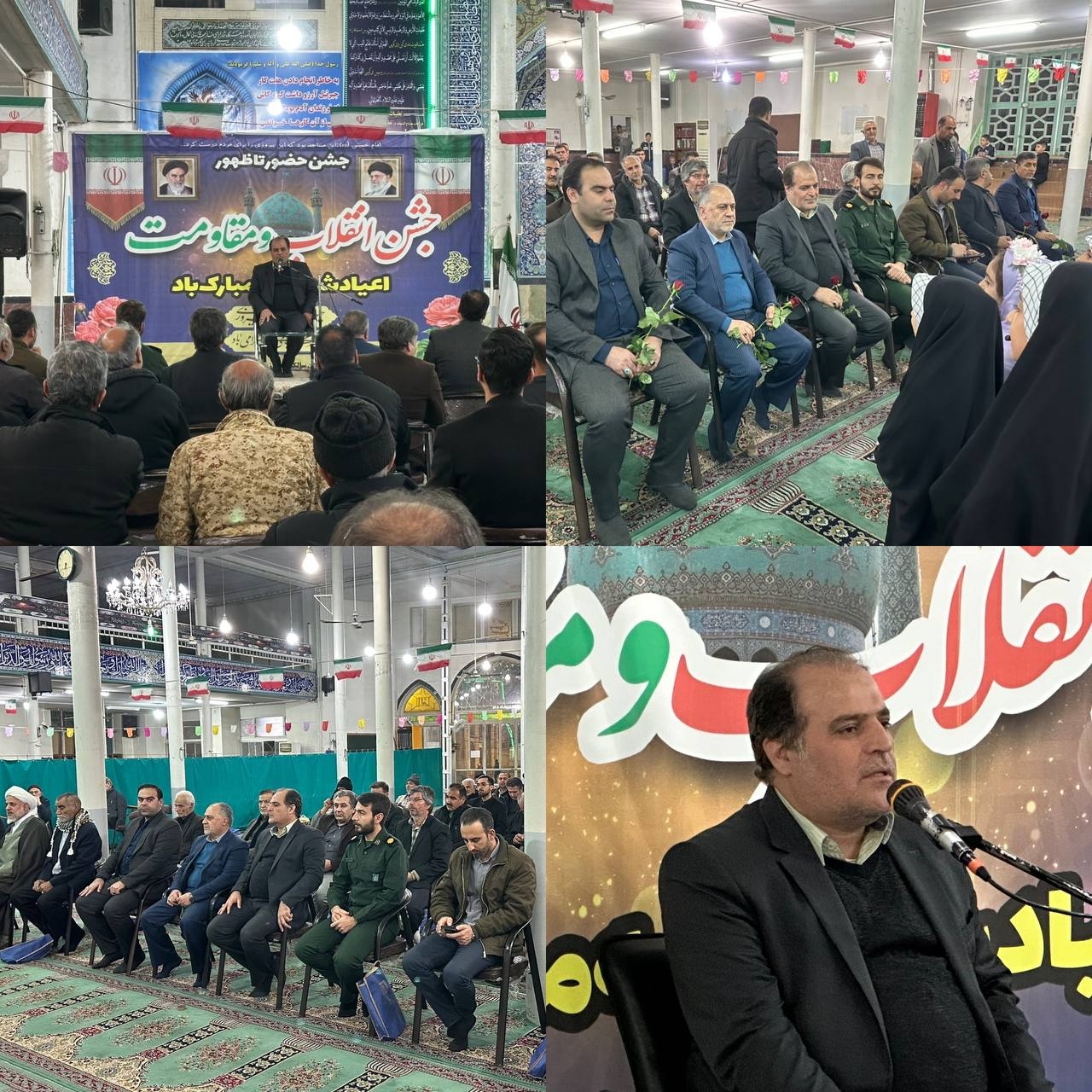 حضور فرماندار ویژه ساوه در مراسم جشن انقلاب و‌ مقاومت