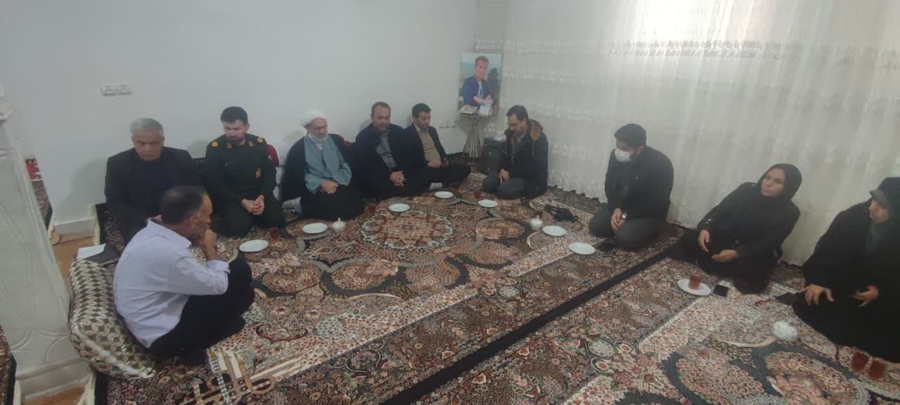 دیدار با جانباز  آقای ابوالفضل اروجی