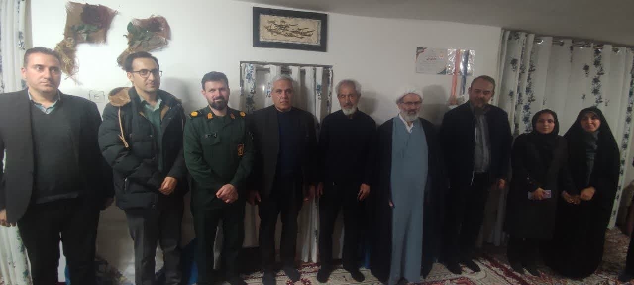 دیدار با جانباز سرافراز میهن اسلامی آقای محمد صفری