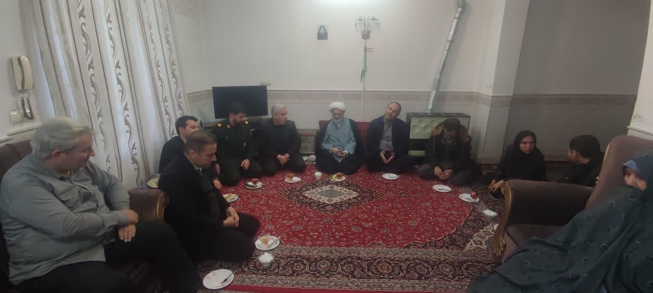 دیدار  با جانباز سرافراز میهن اسلامی آقای محمود حیدری