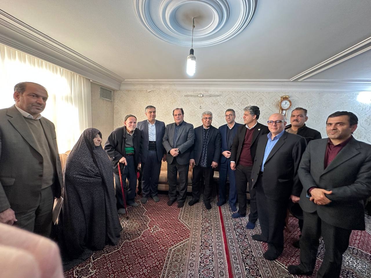 استاندار مرکزی وارد ساوه شد