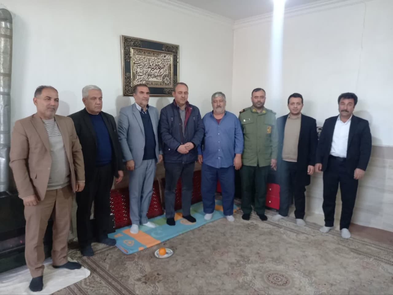 دیدار با جانباز سرافراز میهن اسلامی آقای حجاری