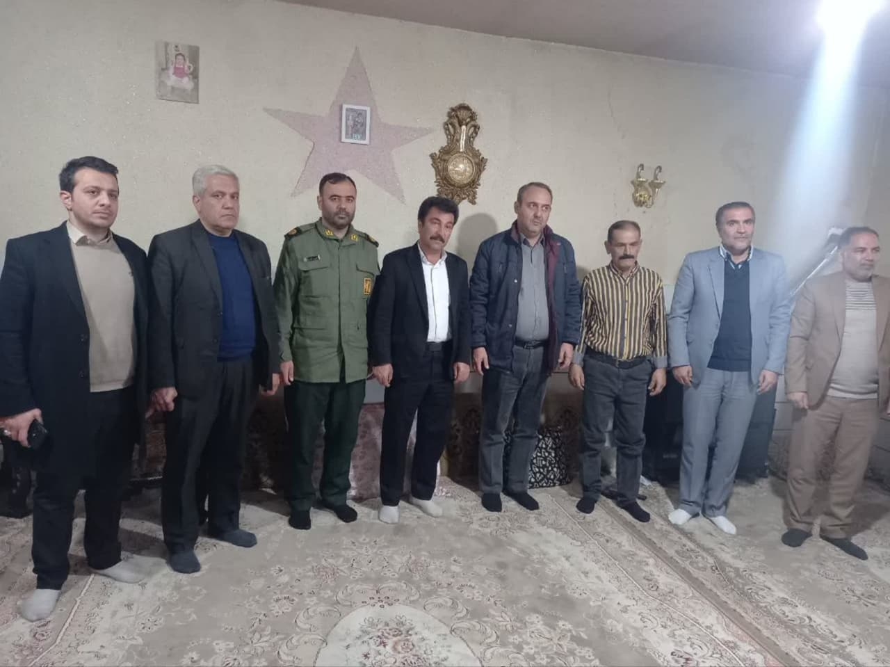 دیدار  با جانباز سرافراز میهن اسلامی آقای تنها