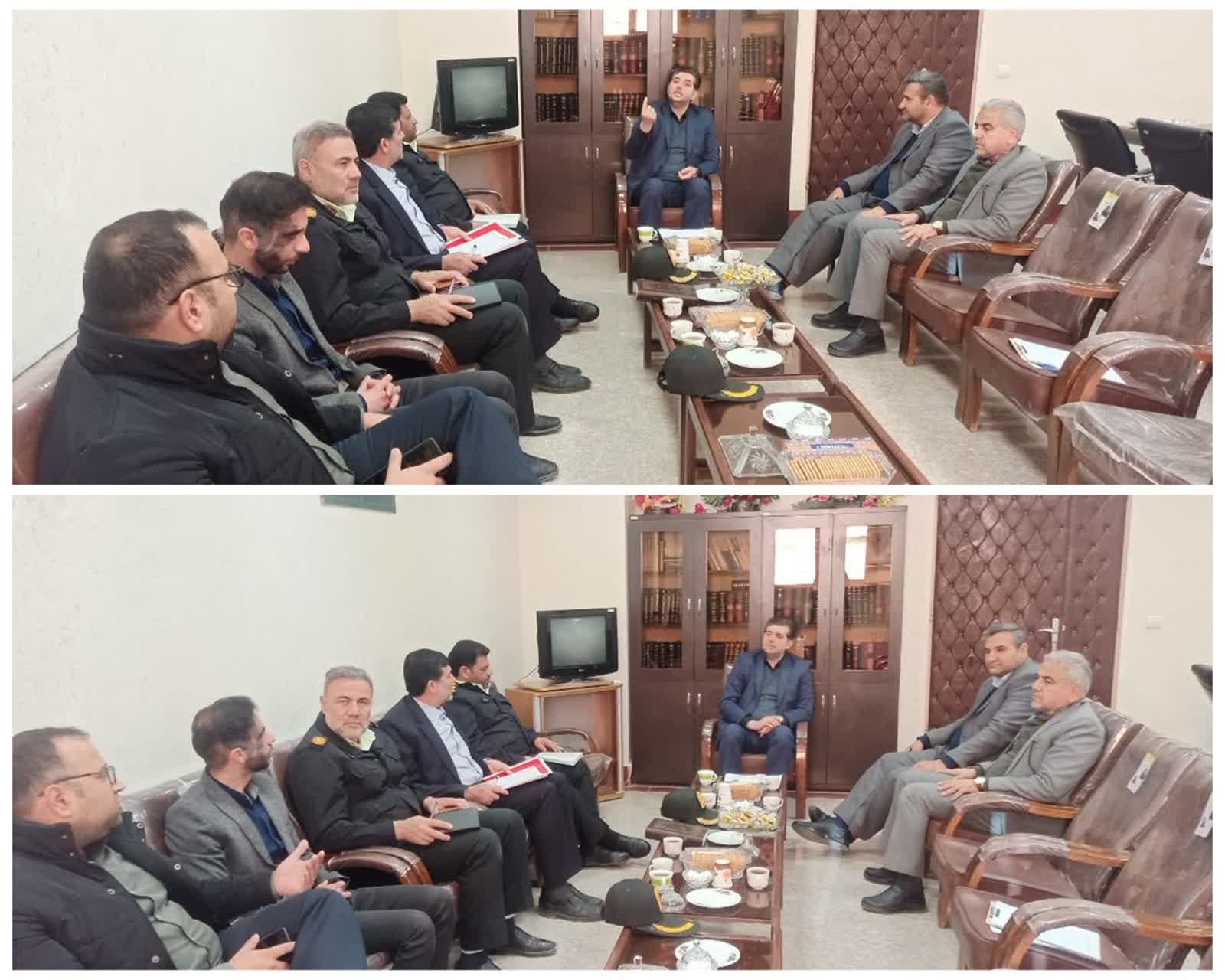 جلسه  ستاد پیشگیری از وقوع جرم و آسیب اجتماعی شهرستان  کمیجان برگزار شد