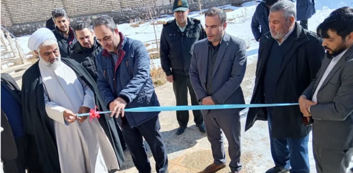 افتتاح پروژه آبرسانی به روستای لار به همت خیرین و اداره آب و فاضلاب شهرستان زرندیه