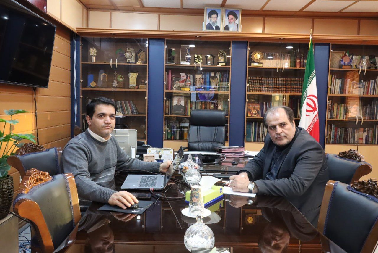 دیدار رئیس آموزش و پرورش با فرماندار ساوه