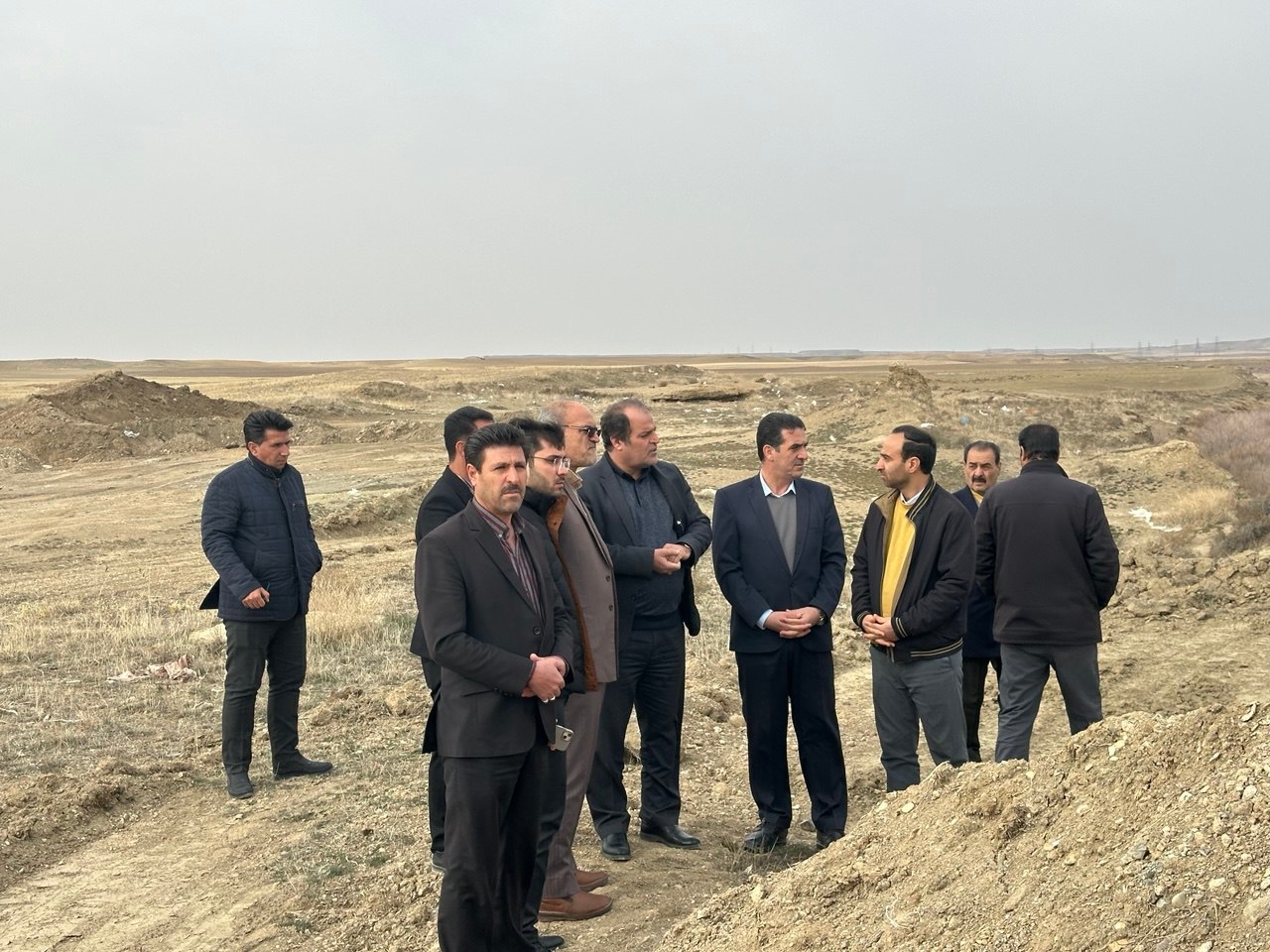 بازدید فرماندار ویژه ساوه از روستای ستق