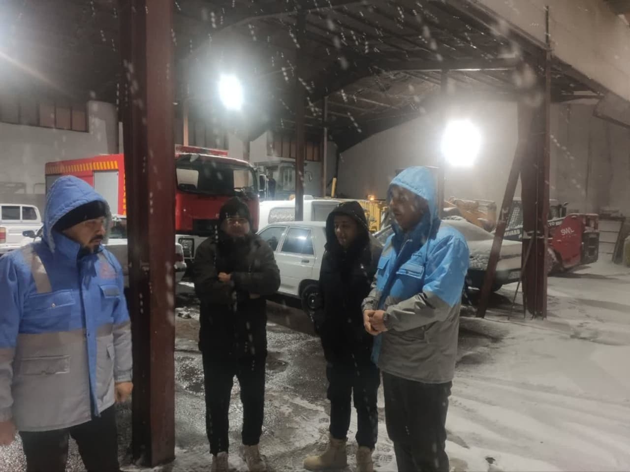 بازدید  از واحد مدیریت بحران شهرداری مامونیه