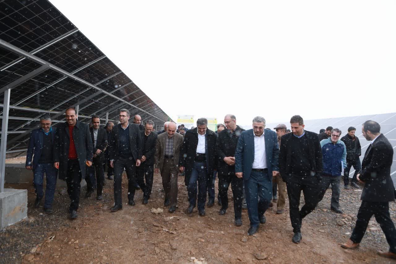 افتتاح نیروگاه خورشیدی خیری ۱۰۰ کیلو واتی مجتمع توانبخشی آفتاب