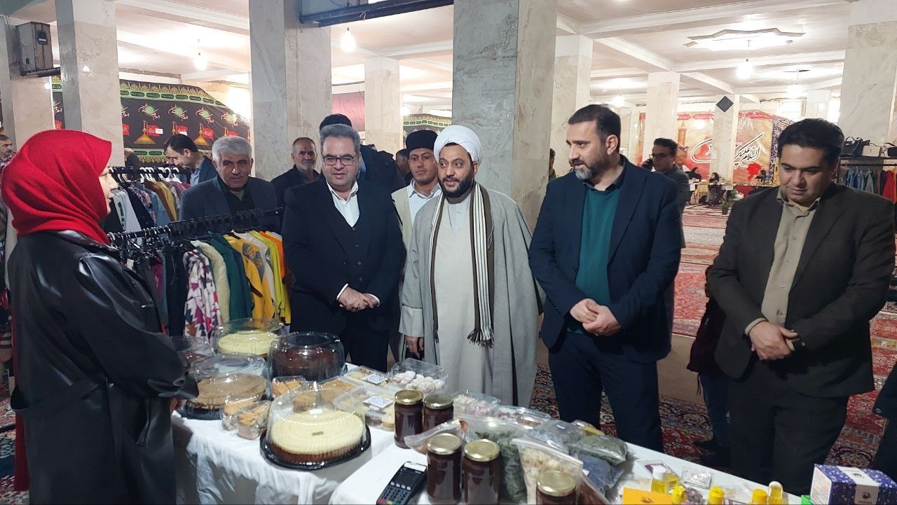 افتتاح هفتمین نمایشگاه صنایع دستی بانوان در باقرآبادِ نیم‌ور