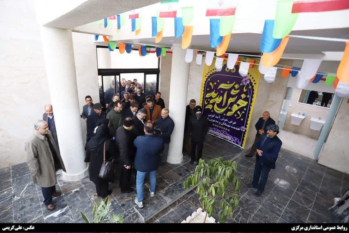 بهره‌برداری از پروژه‌های روستایی شهرستان اراک با حضور معاون وزیر کشور