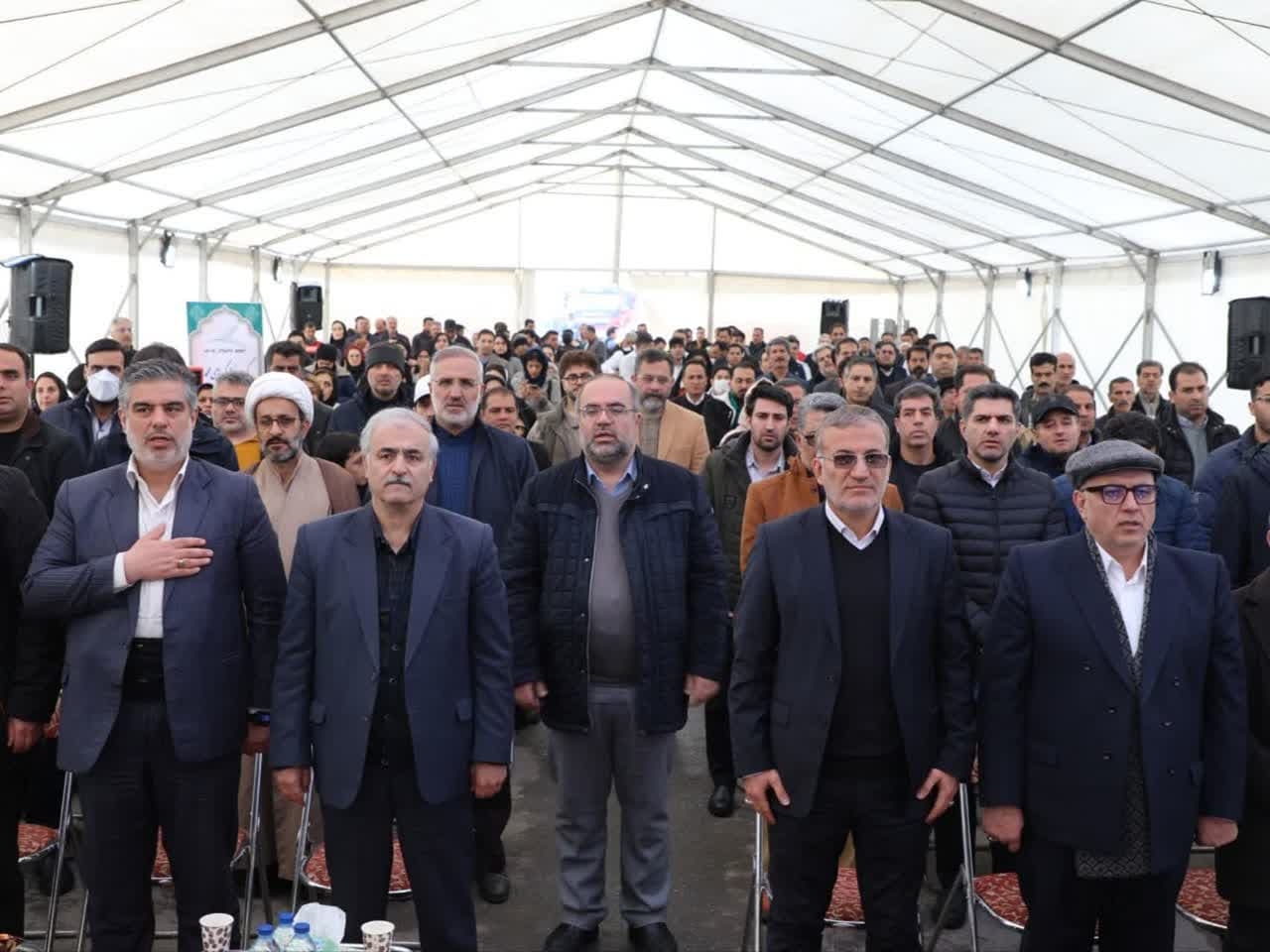 آئین بهره برداری از اولین ایستگاه شارژ سه مگاواتی خودروهای برقی در شهر اراک